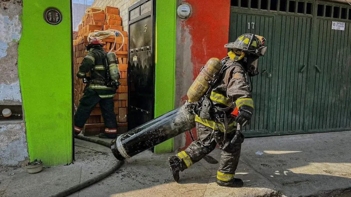 Explosión cilindro de gas